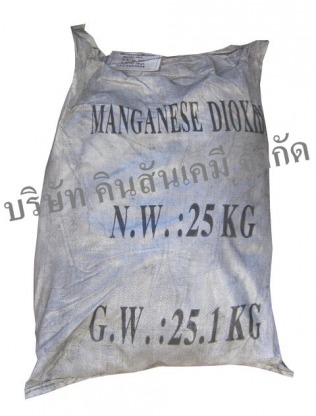 manganese dioxide - เคมีภัณฑ์กลุ่มอุตสาหกรรม - บริษัท คินสันเคมี จำกัด